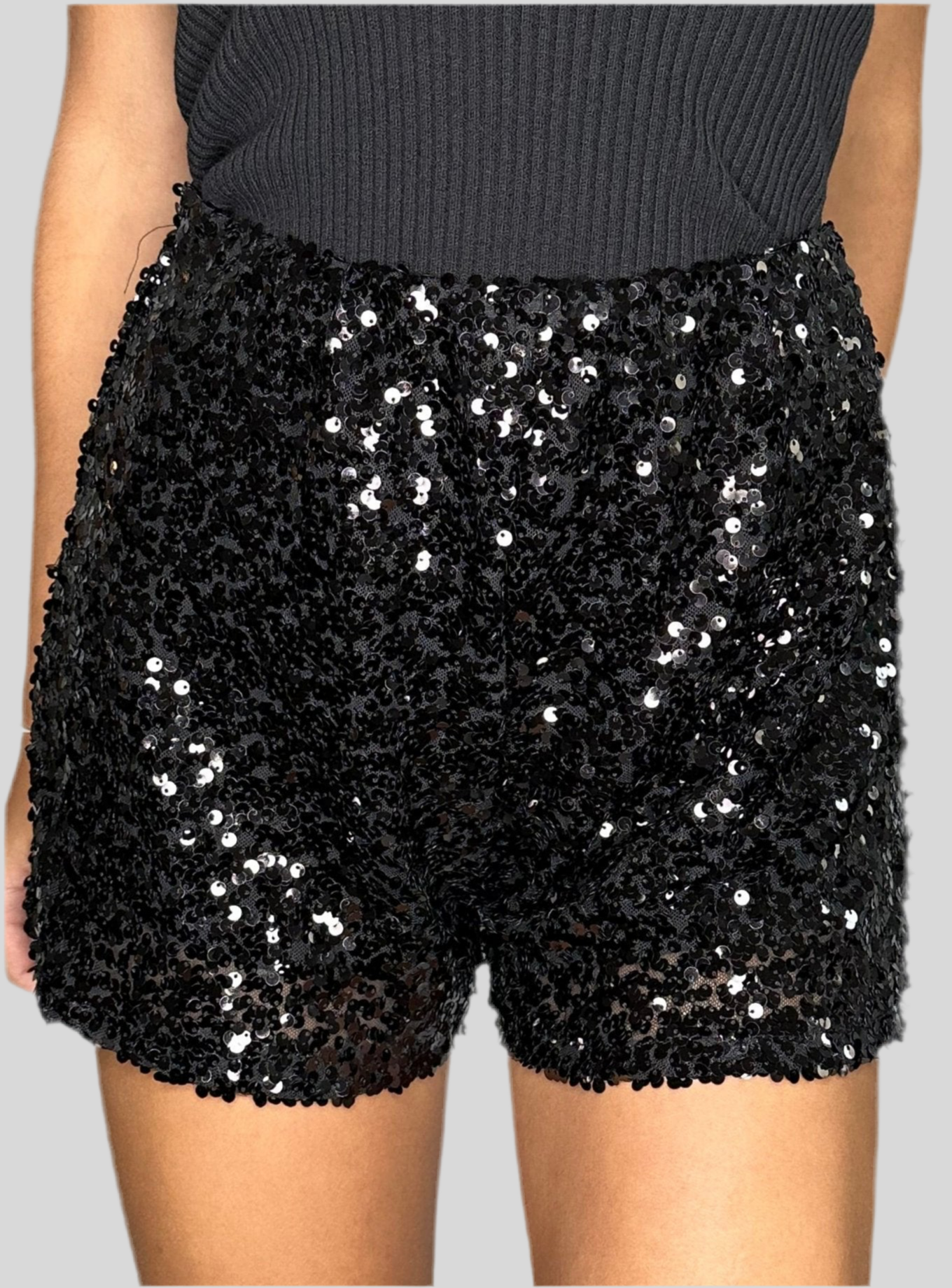 Short paillettes