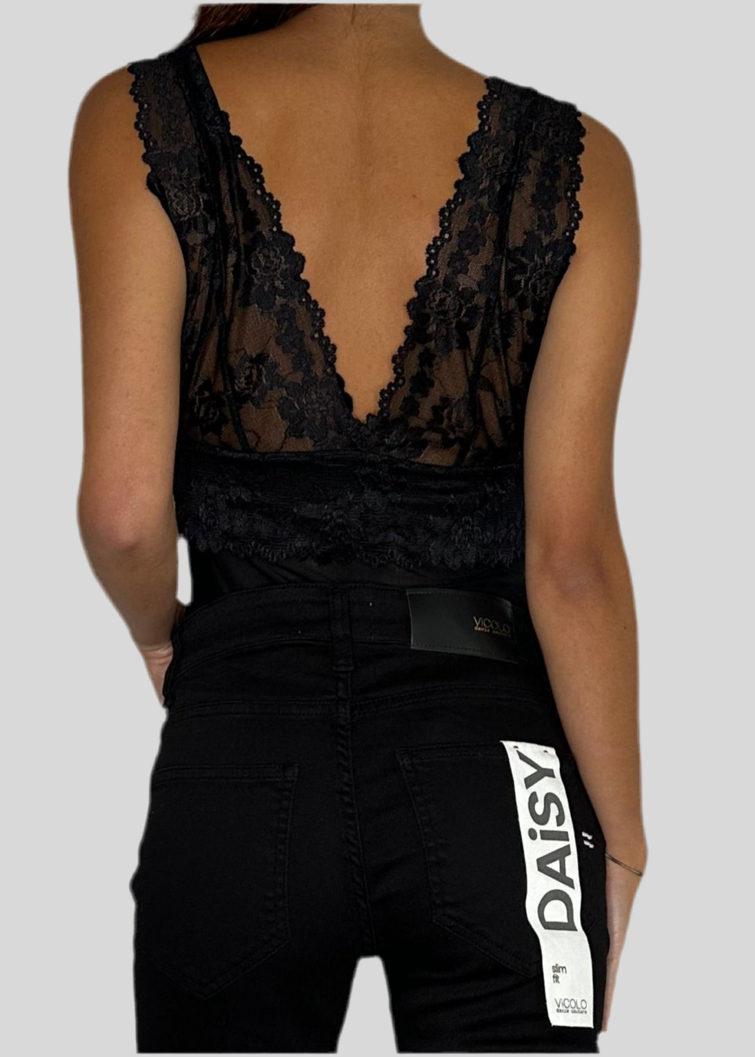 Body pizzo e tulle