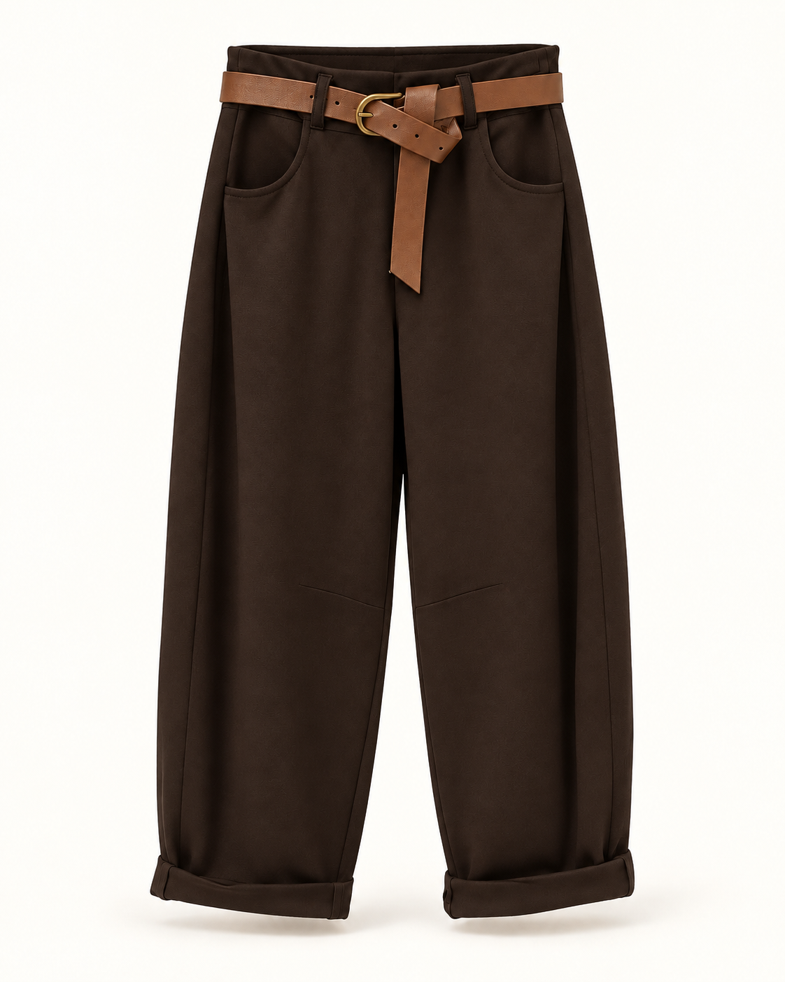Pantalone Punto Milano con Cintura
