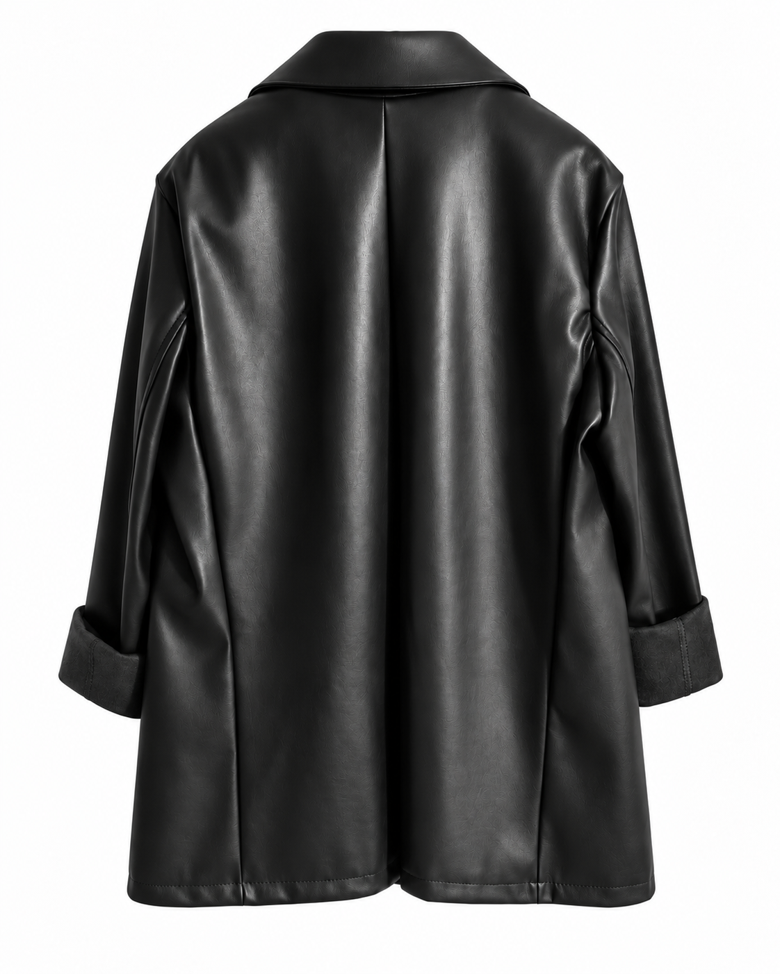 Blazer donna oversize in ecopelle Armoire