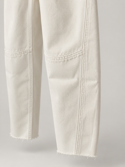 Jeans Delia barrel – burro