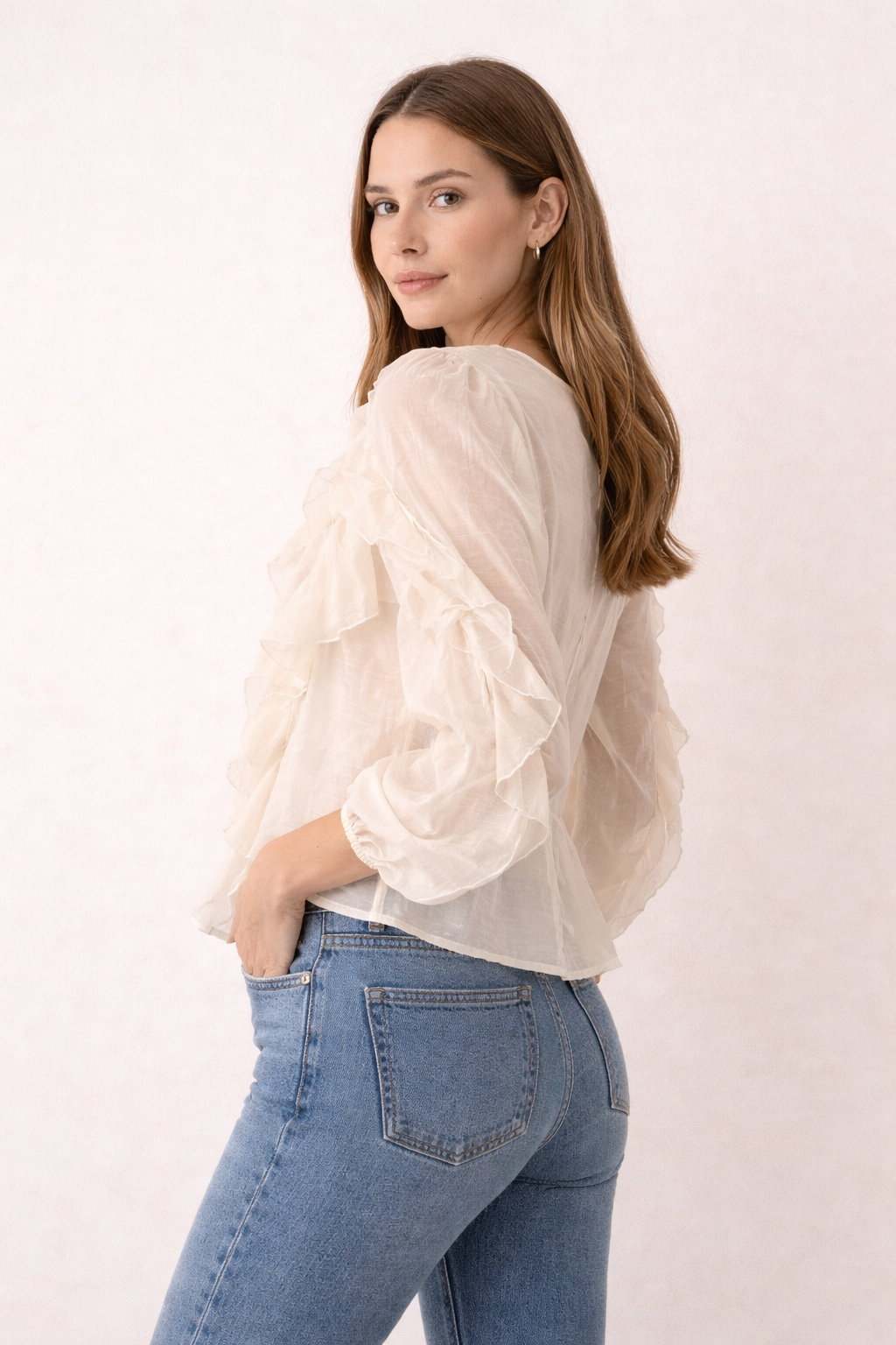 Camicia petali