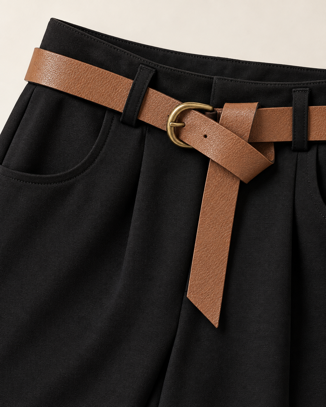Pantalone Punto Milano con Cintura