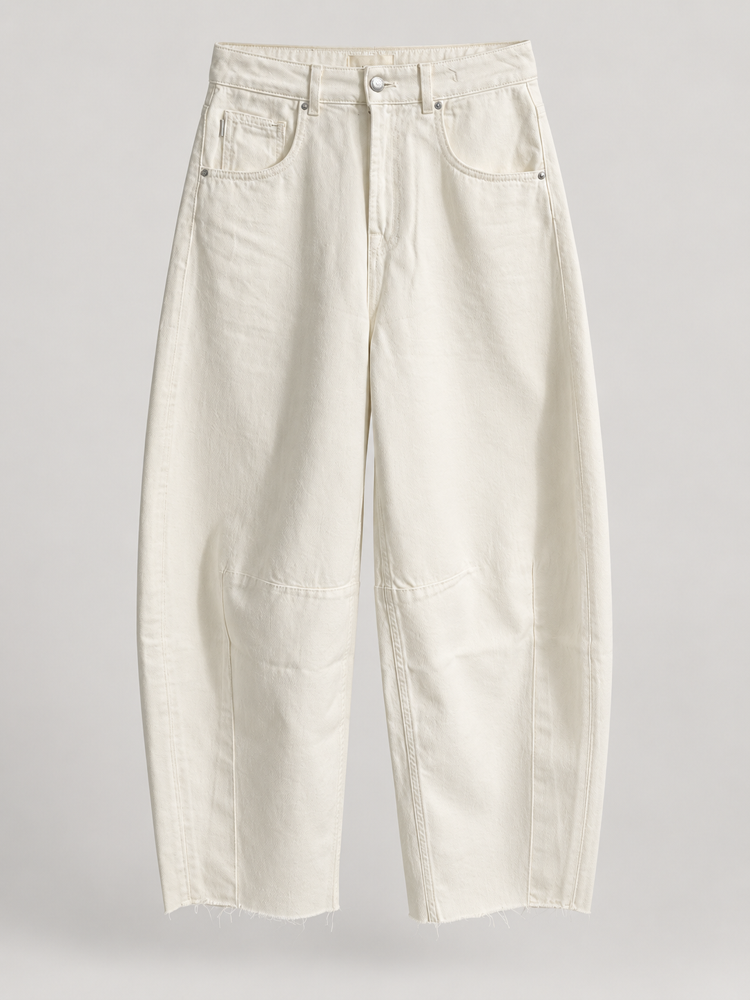 Jeans Delia barrel – burro