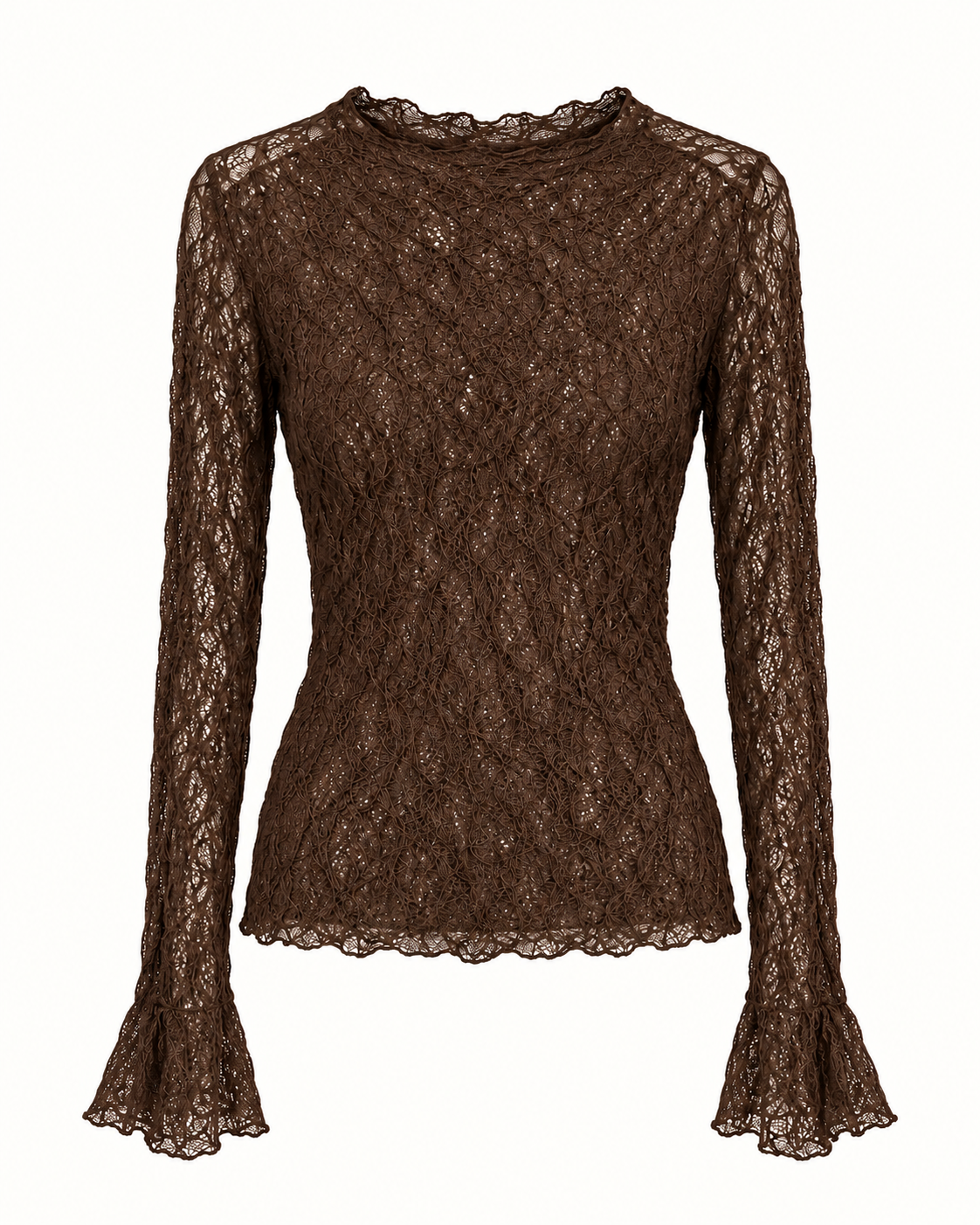 Maglia in pizzo moro