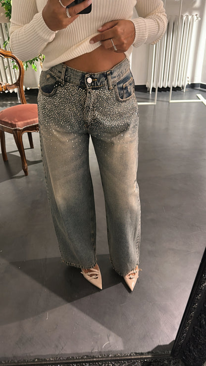 Jeans Bella con Swarovski