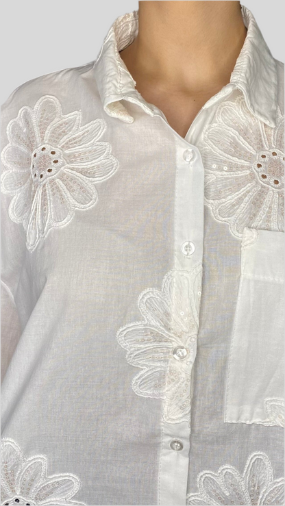 Camicia ricamo