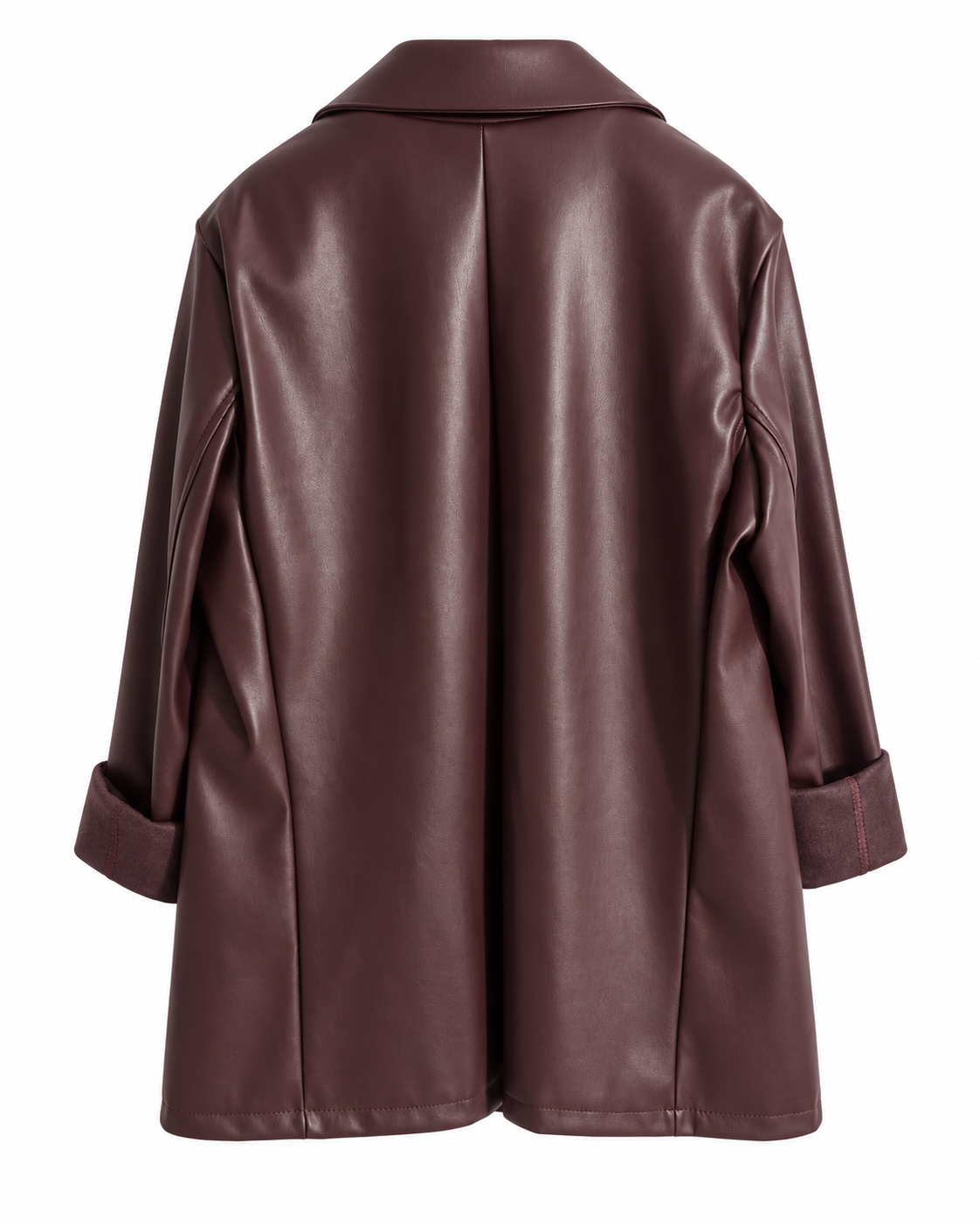Blazer donna oversize in ecopelle Armoire