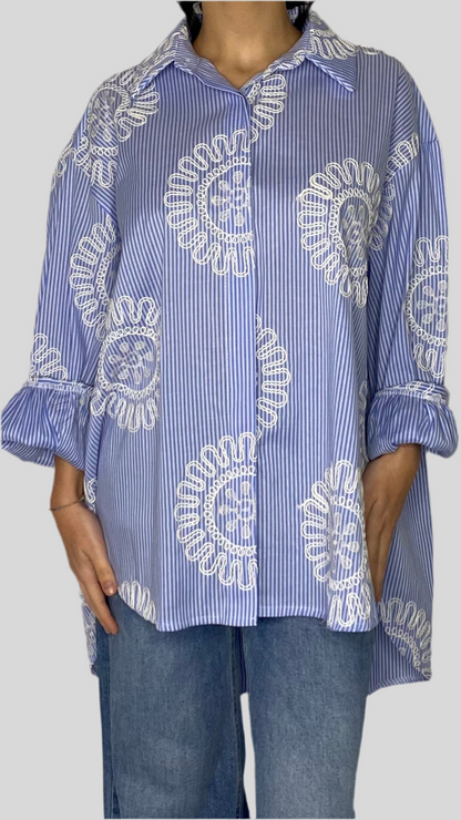 Camicia ricamo