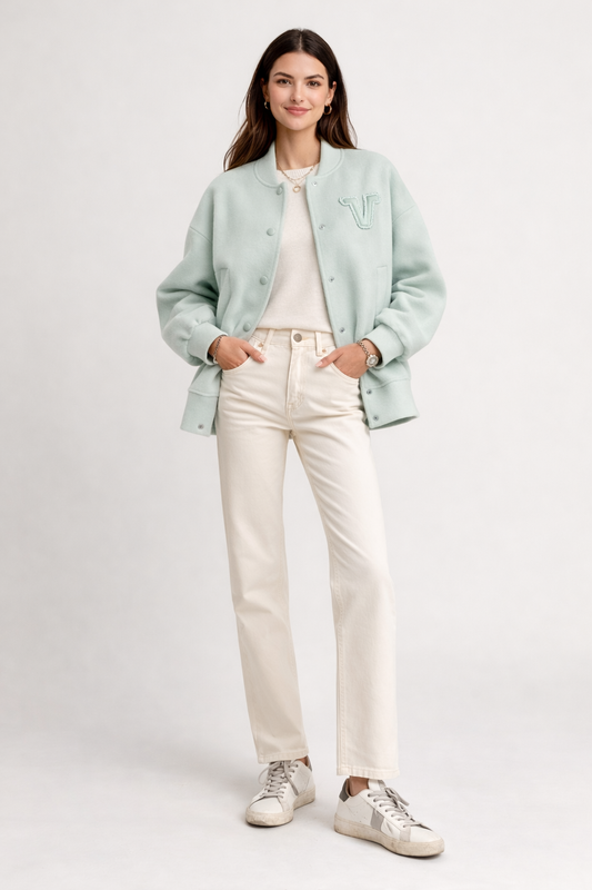 BOMBER VICOLO IN LANA –