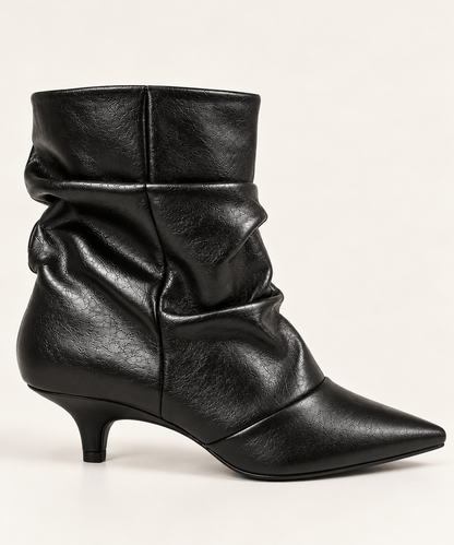 Stivaletto Arricciato – Nero