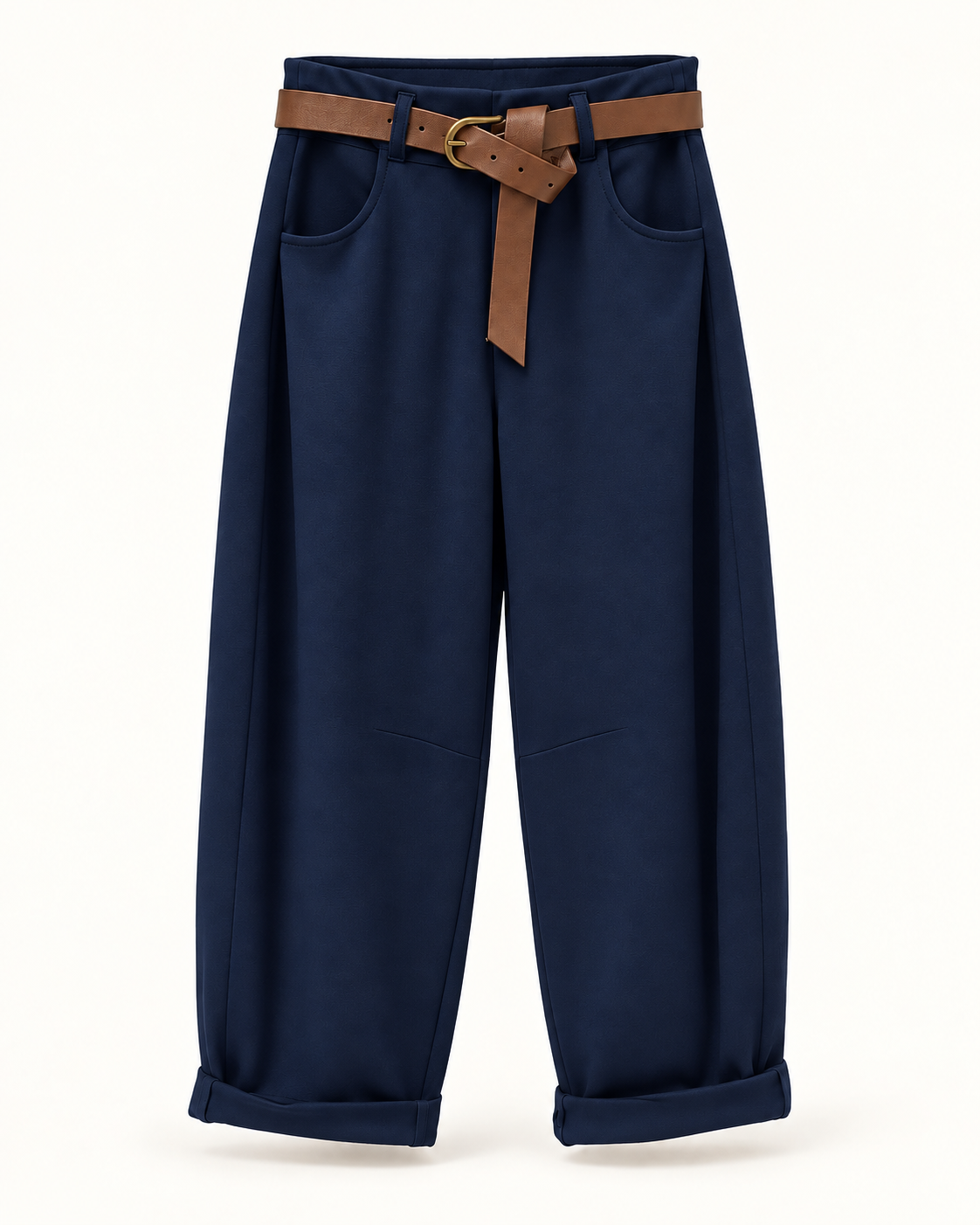 Pantalone Punto Milano con Cintura
