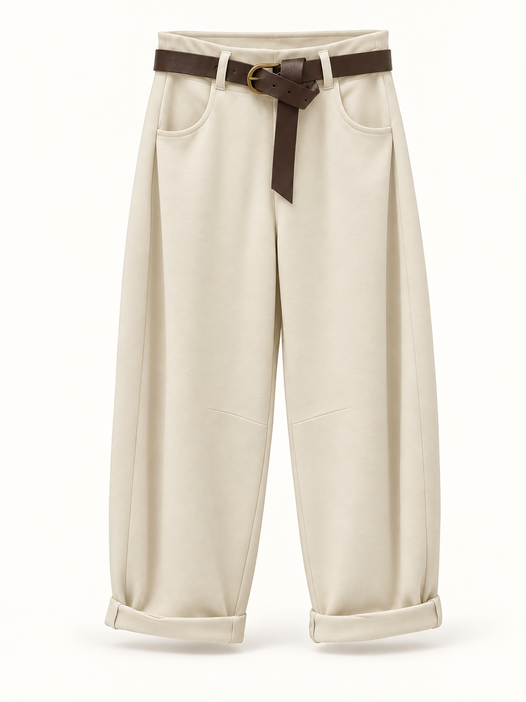 Pantalone Punto Milano con Cintura