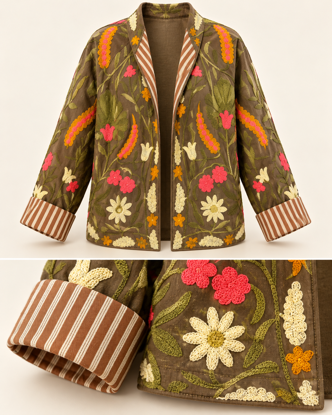 Giacca Ricamata
