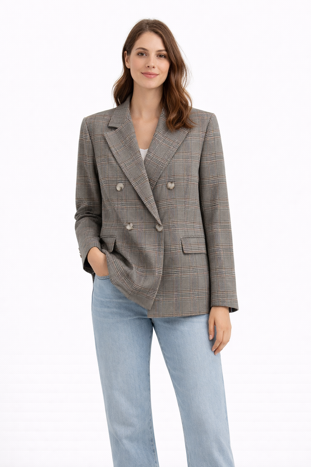 Giacca doppiopetto Principe di Galles