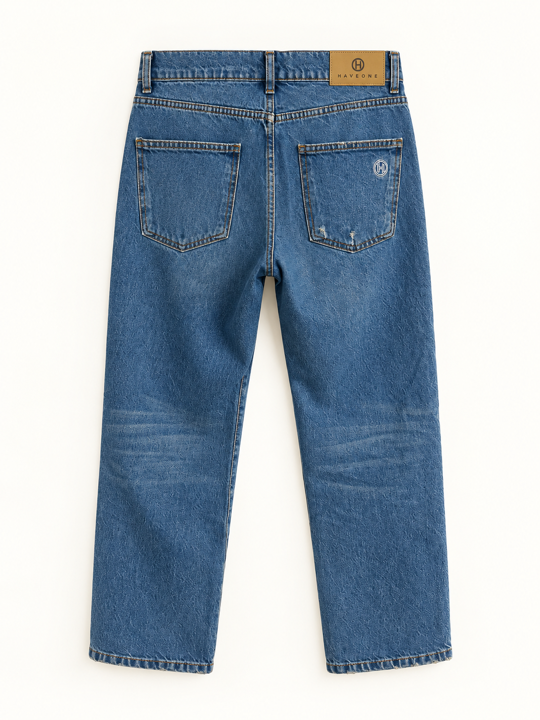 Jeans donna Lily Have One a gamba dritta con piccoli strappi