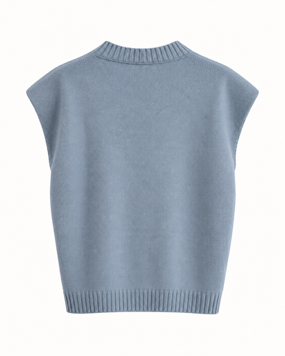 Maglia smanicata con stampa N°5