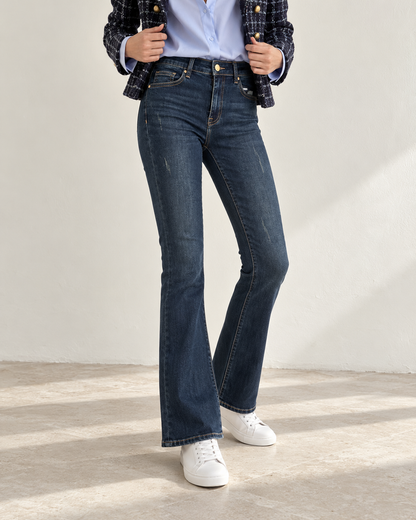 Jeans donna flare elasticizzati MET Jeans