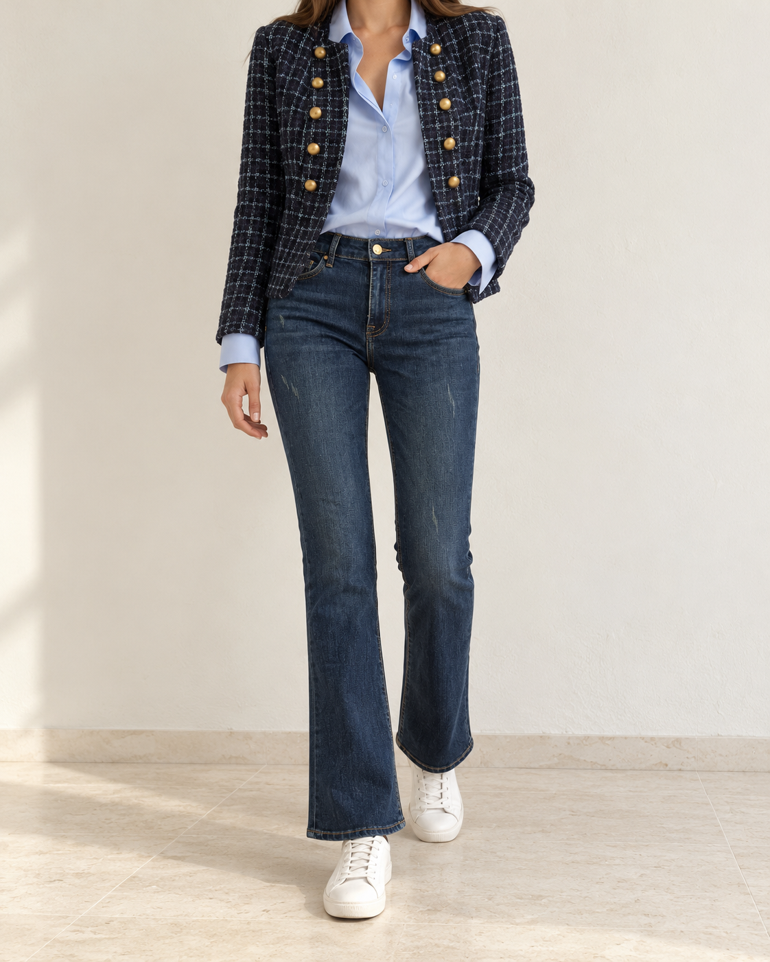 Jeans donna flare elasticizzati MET Jeans